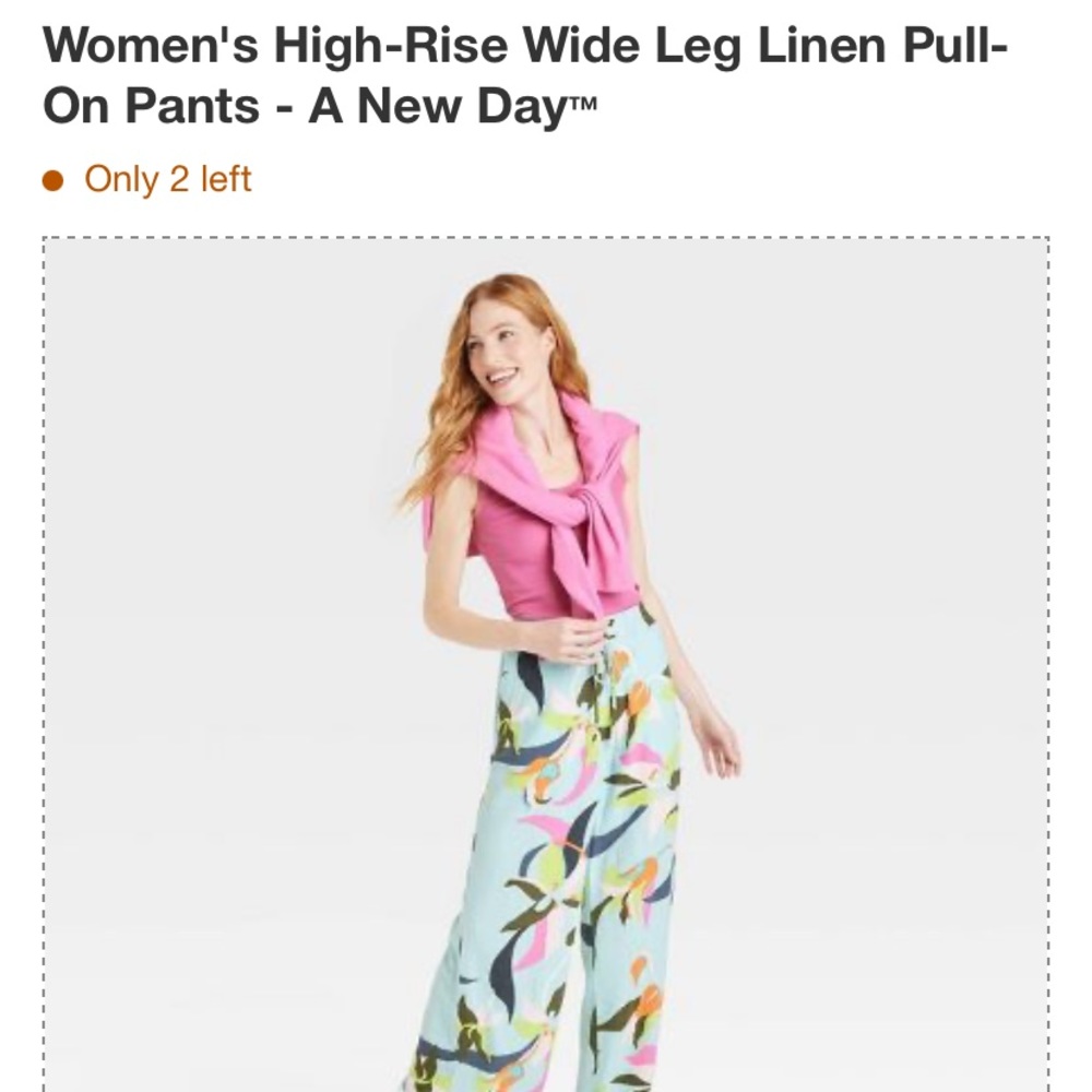 XXL Flair Floral Print Pants